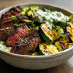 Steak Zucchini Bowl