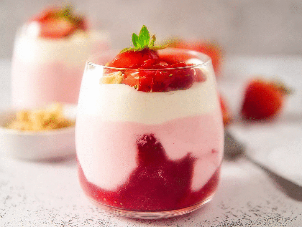 Strawberry Mascarpone Mousse