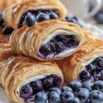 Blueberry Cream Cheese Puff Pastry