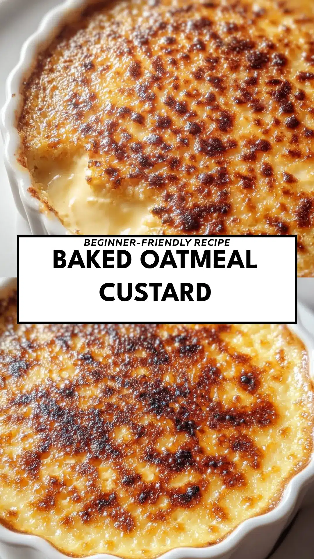 Baked Oatmeal Custard