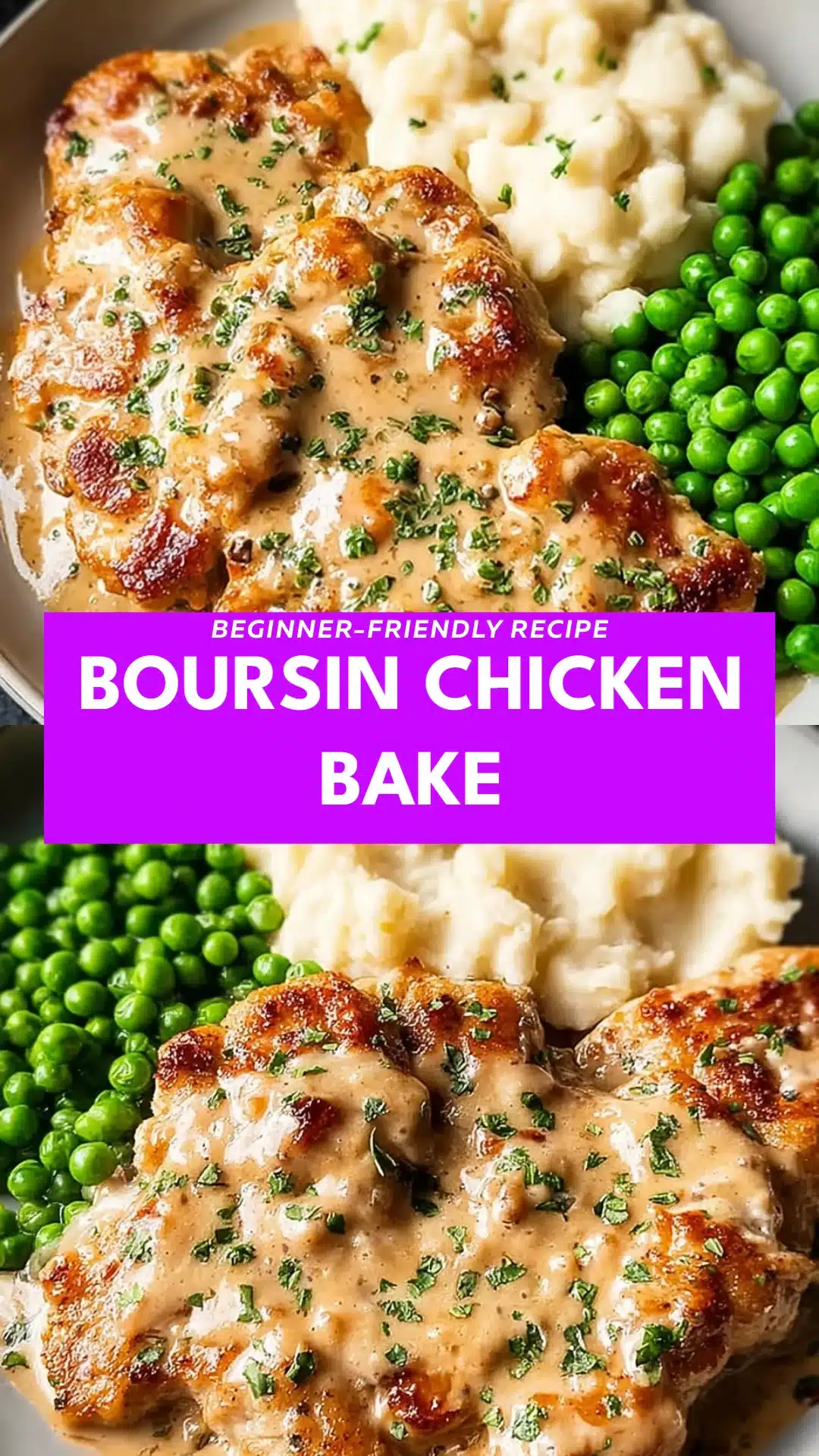 Boursin Chicken Bake