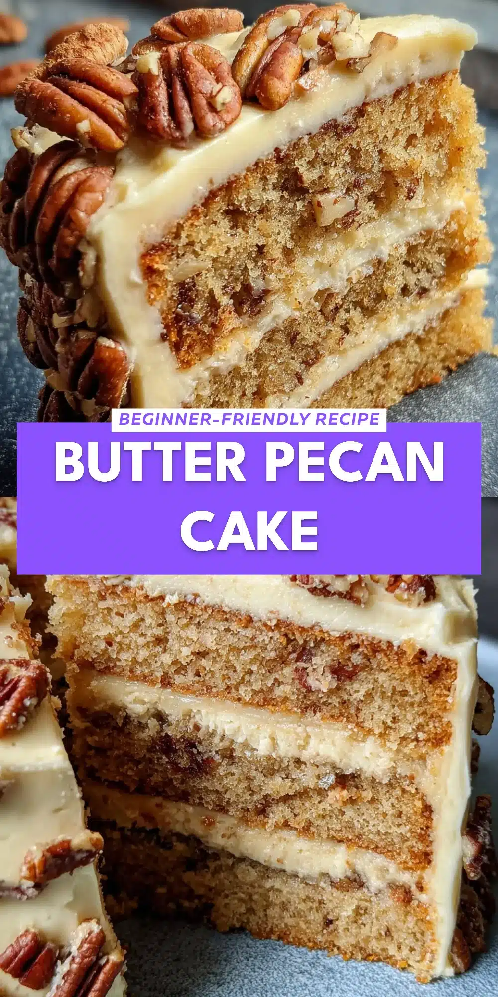 Butter Pecan Cake