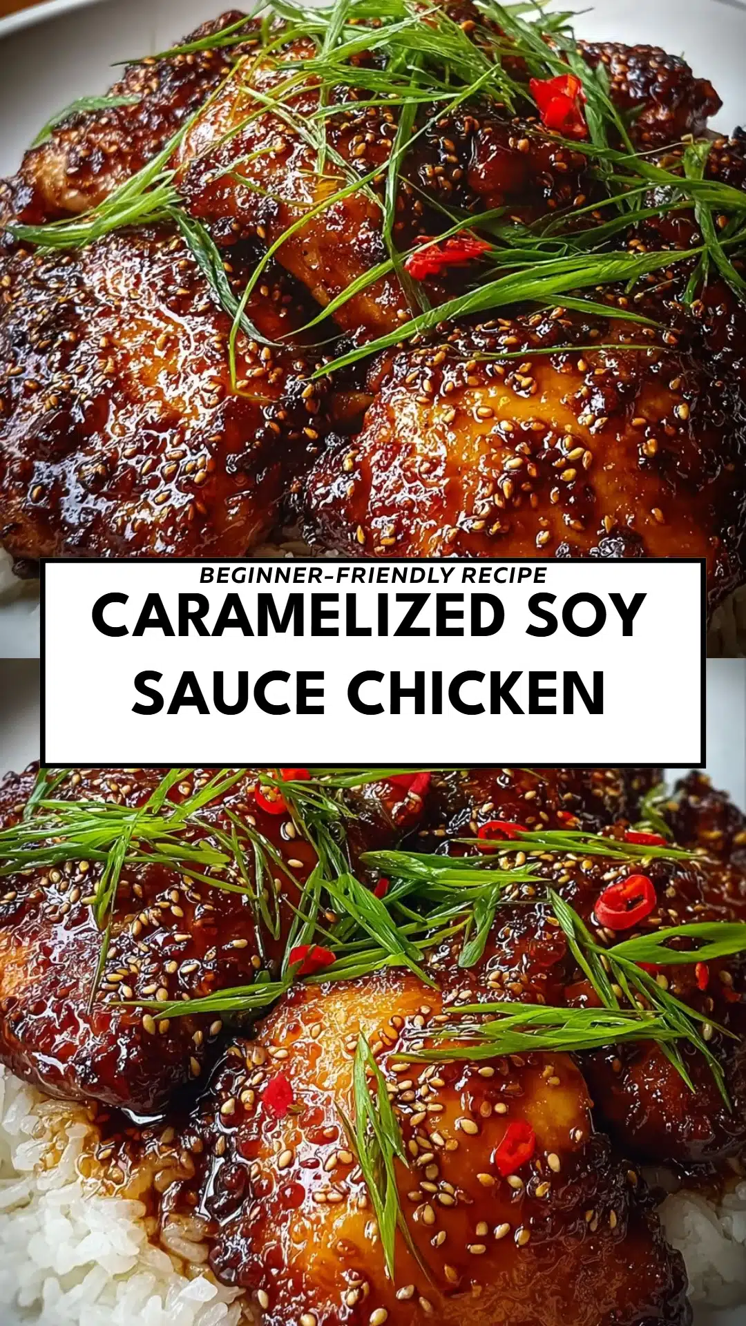 Caramelized Soy Sauce Chicken