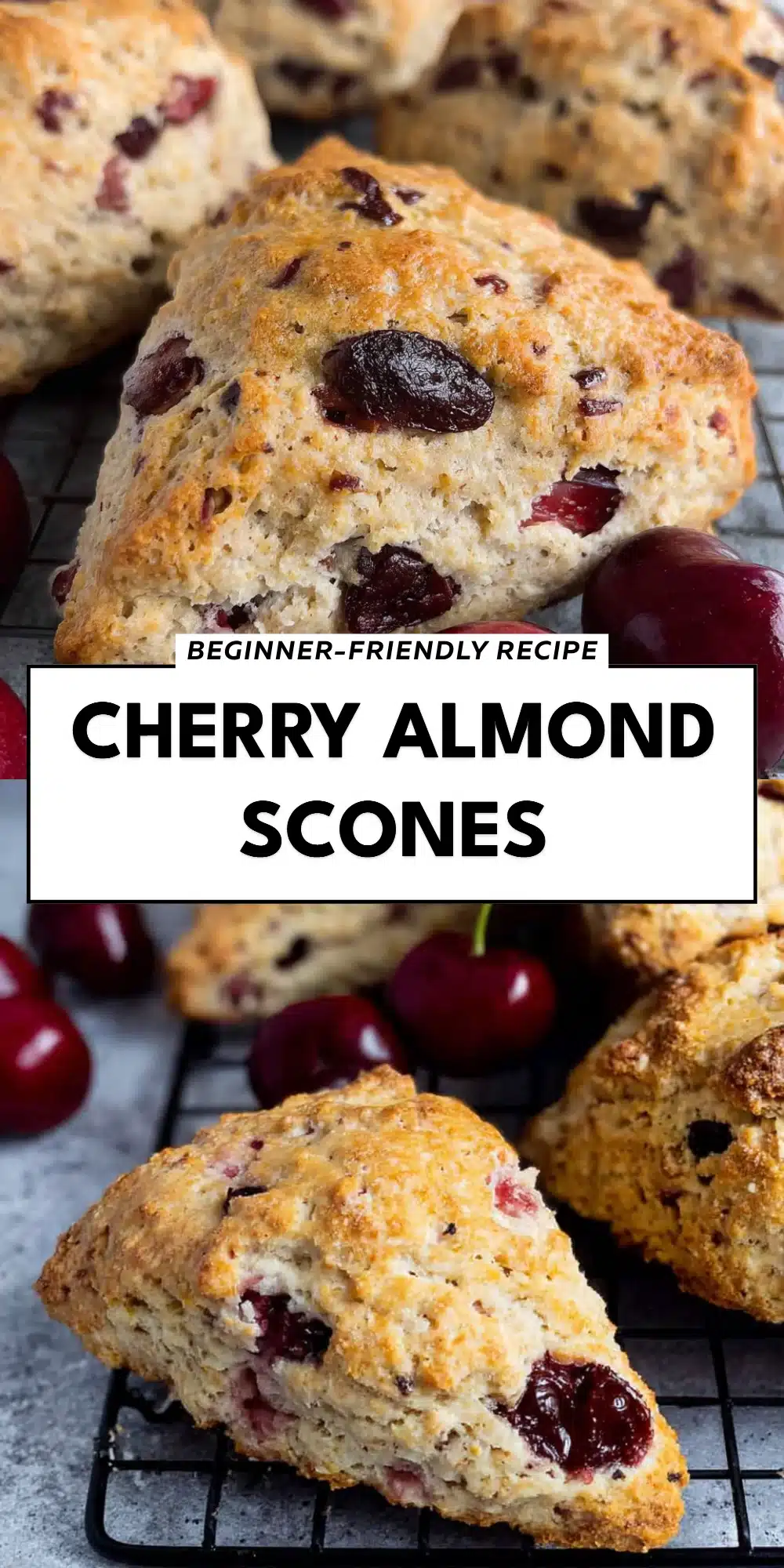 Cherry Almond Scones