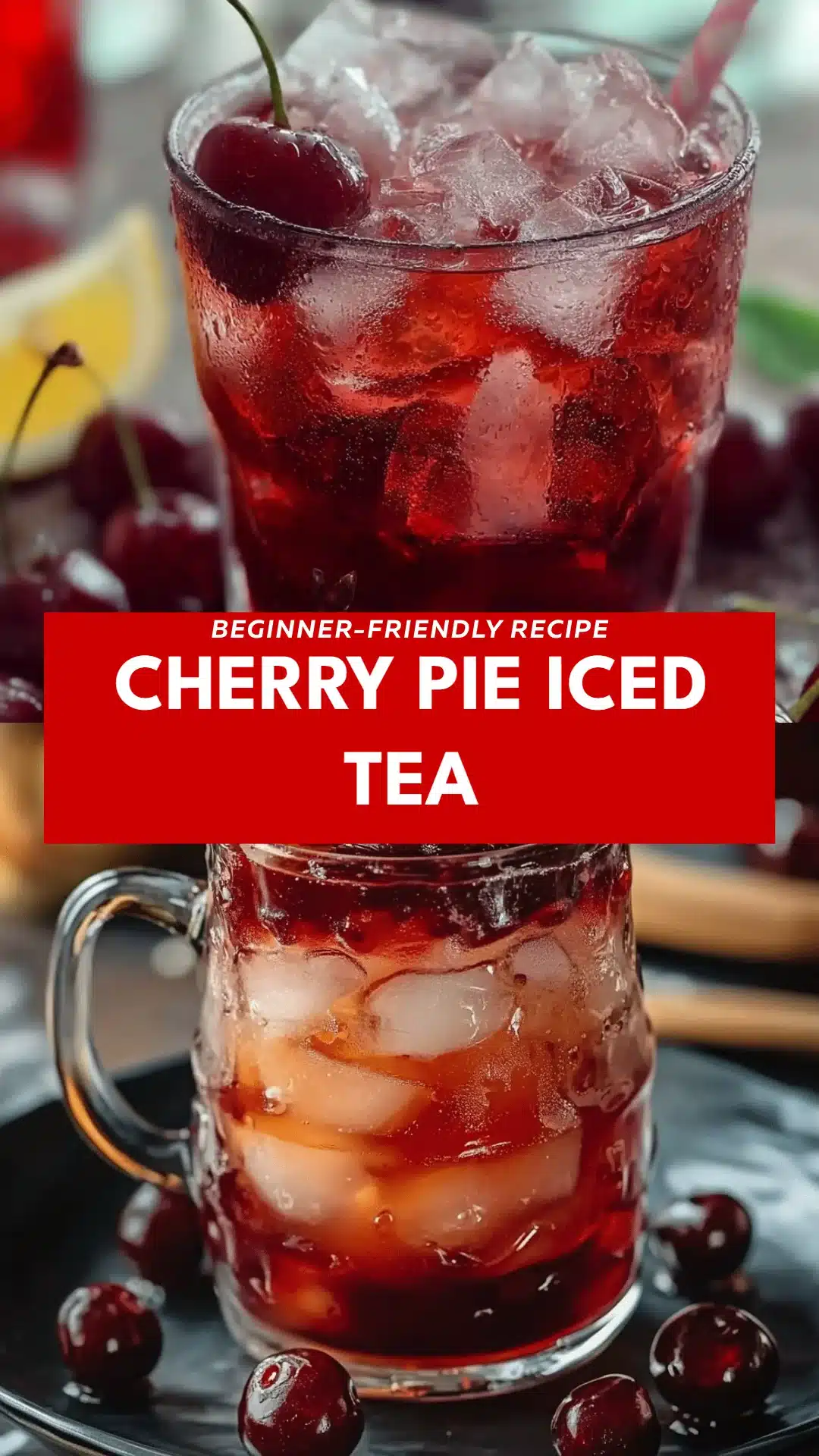 Cherry Pie Iced Tea