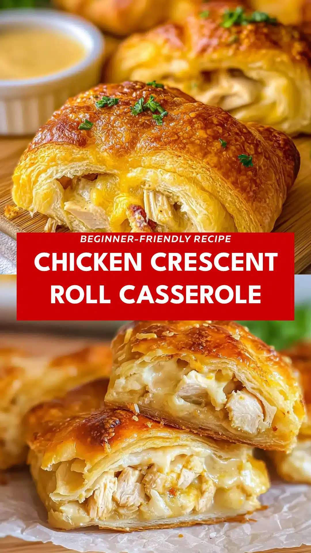 Chicken Crescent Roll Casserole