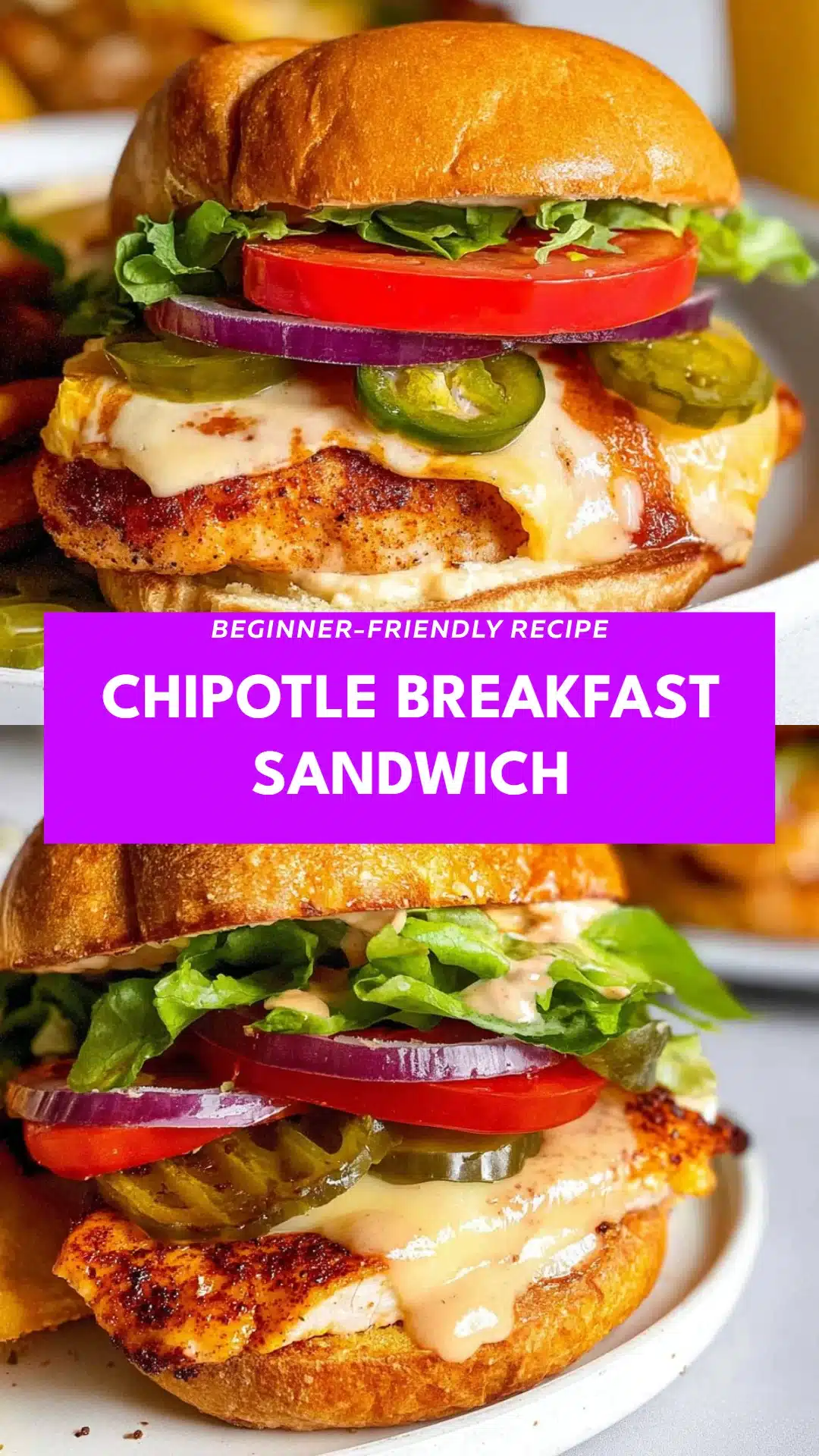Chipotle Breakfast Sandwich