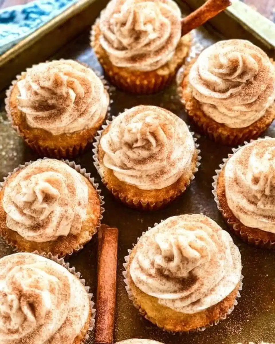 Churro Cupcakes