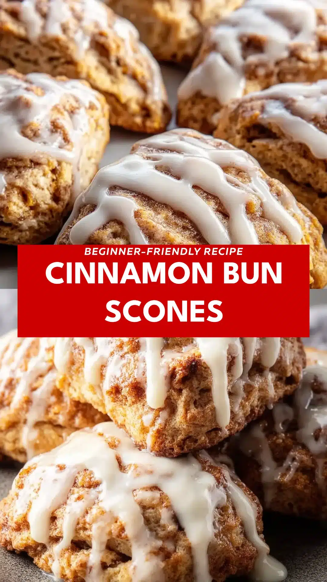 Cinnamon Bun Scones