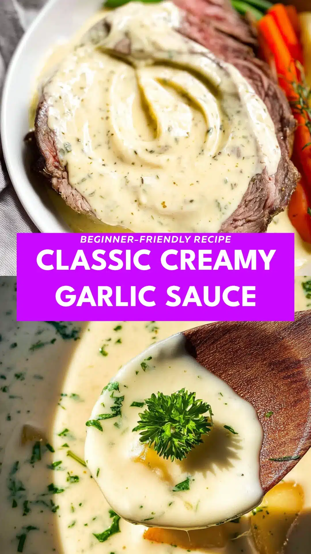 Classic Creamy Garlic Sauce