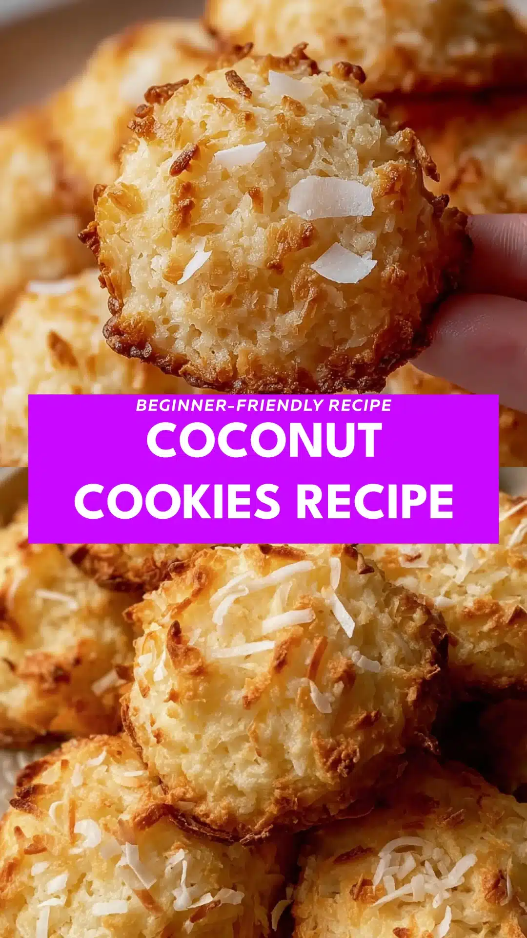 Coconut Cookies Recipe