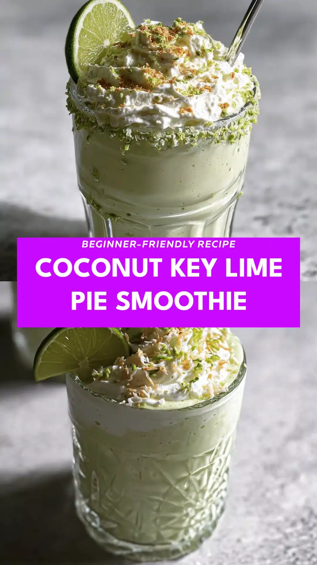 Coconut Key Lime Pie Smoothie