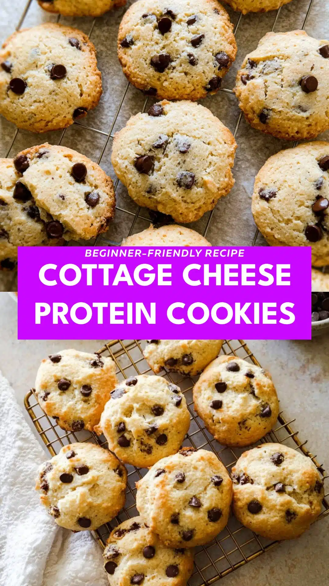Cottage Cheese Protein Cookies