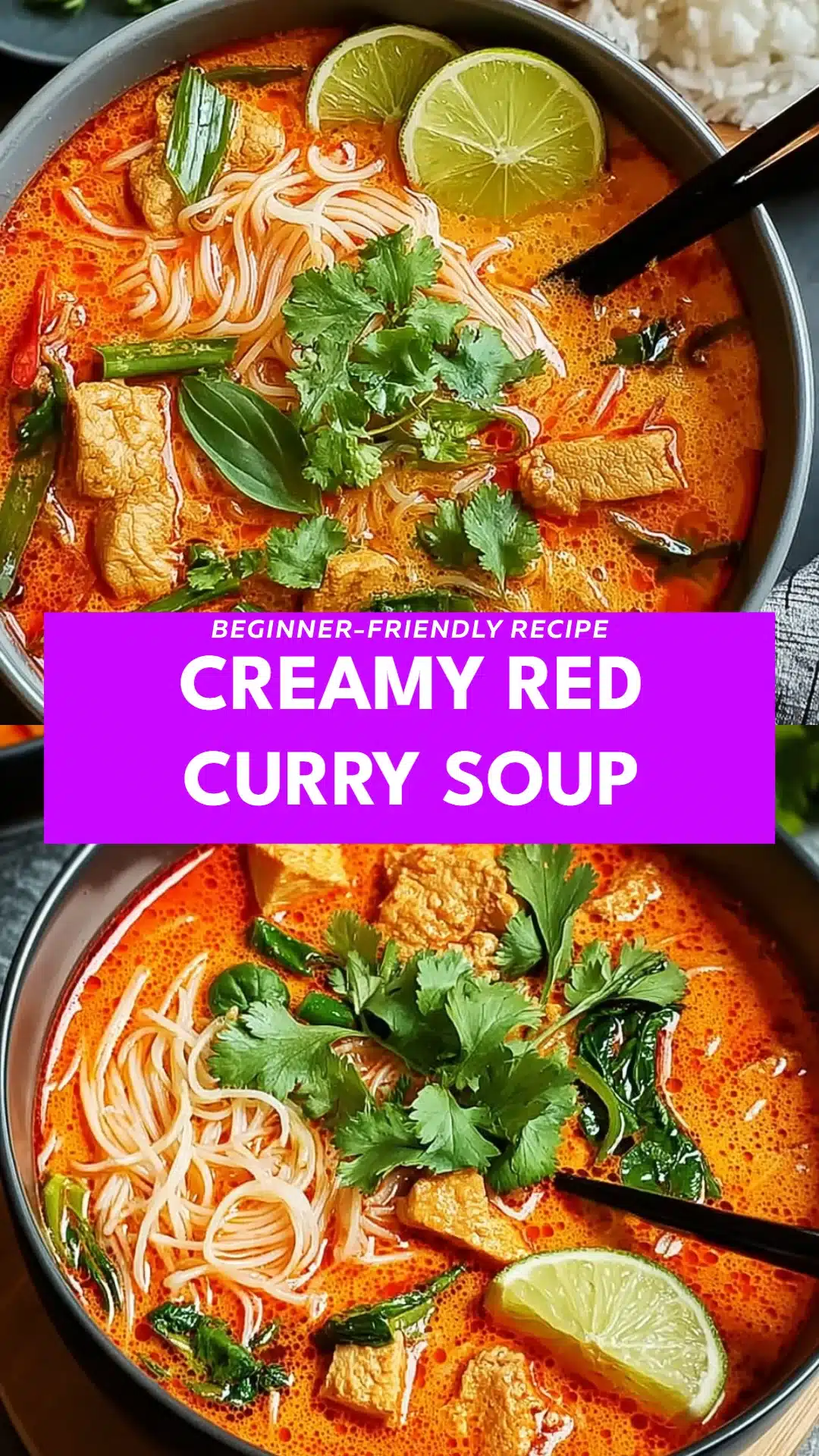 Creamy Red Curry Soup