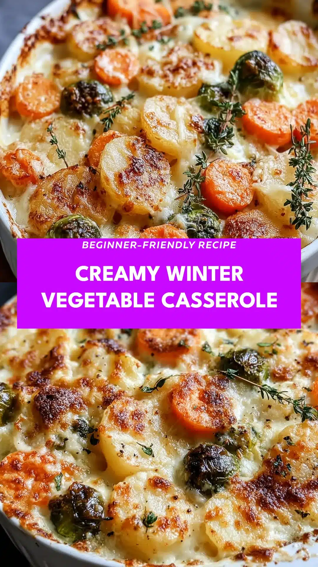 Creamy Winter Vegetable Casserole
