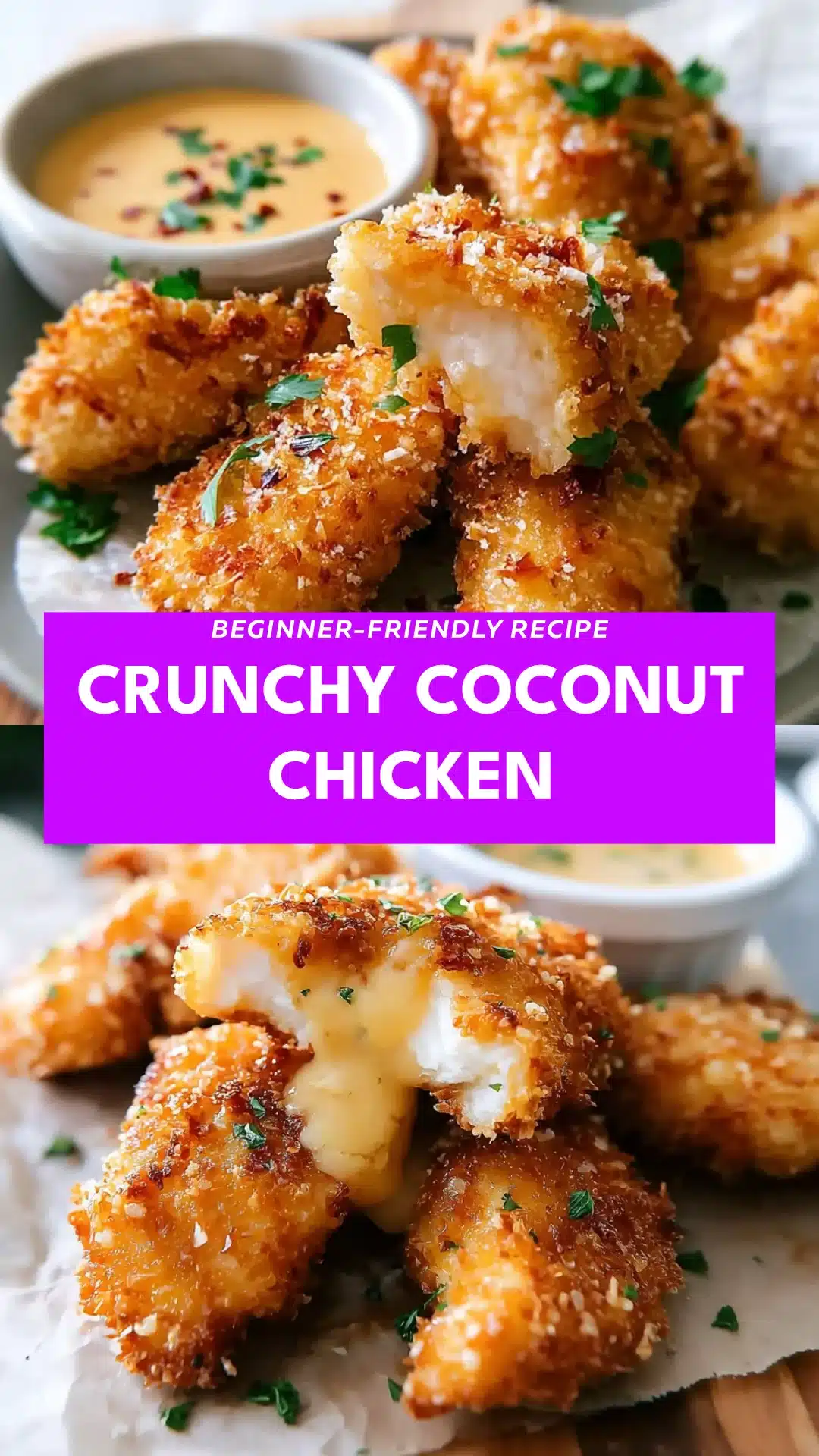 Crunchy Coconut Chicken
