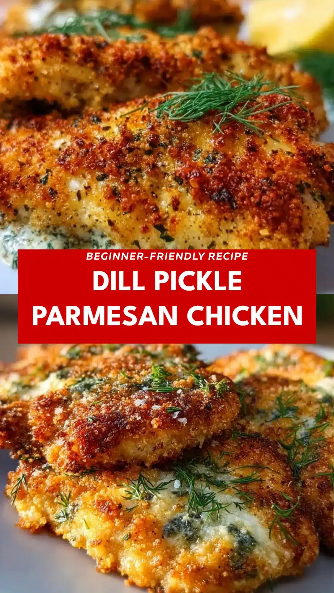 Dill Pickle Parmesan Chicken