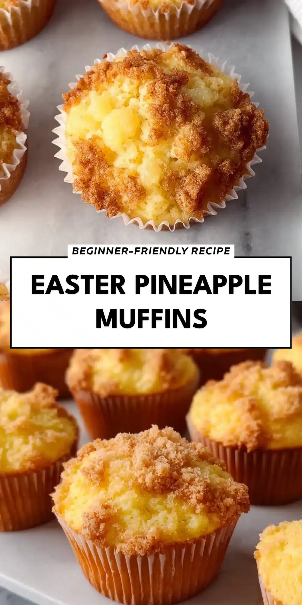 Easter Pineapple Muffins