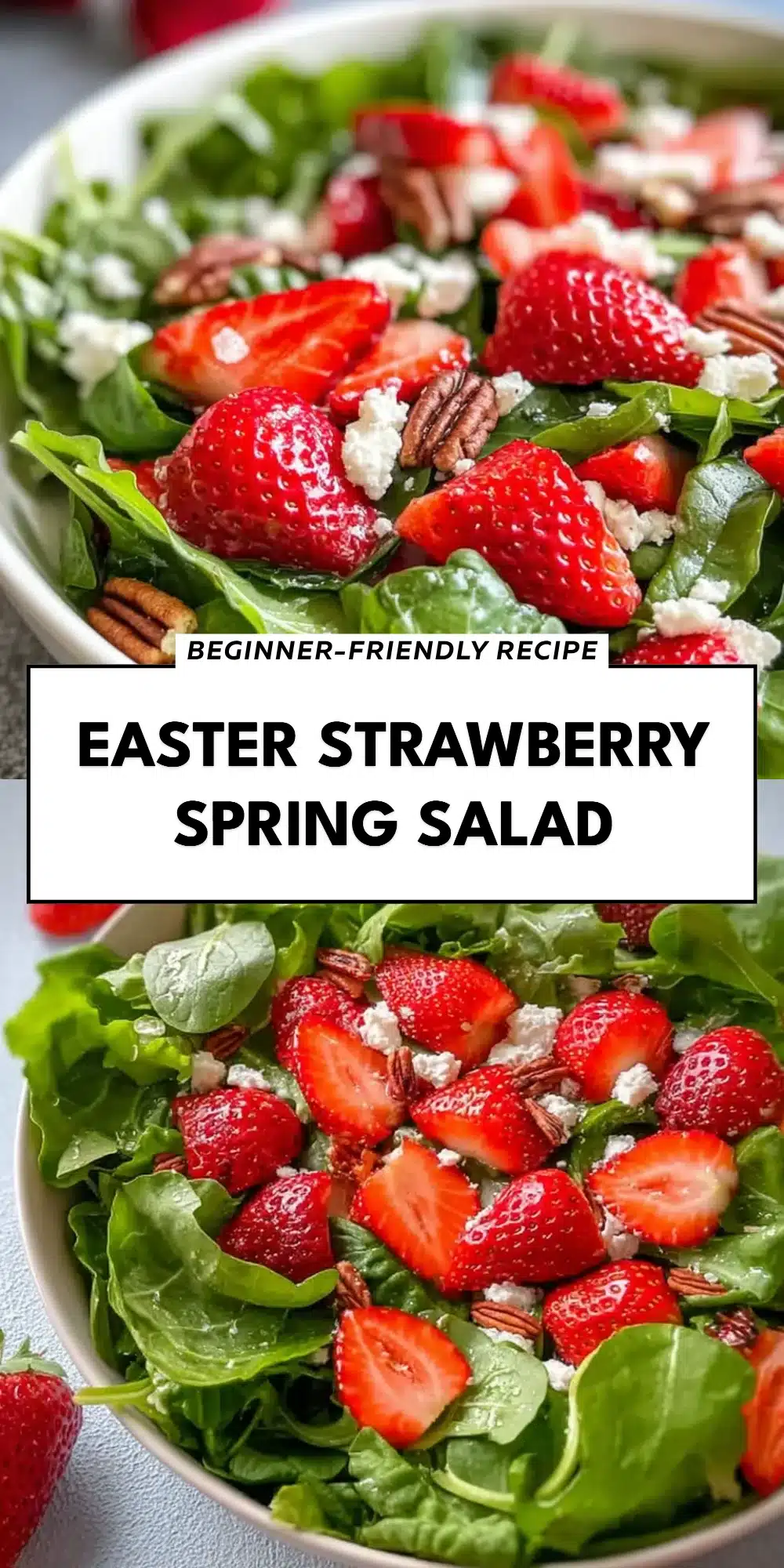 Easter Strawberry Spring Salad
