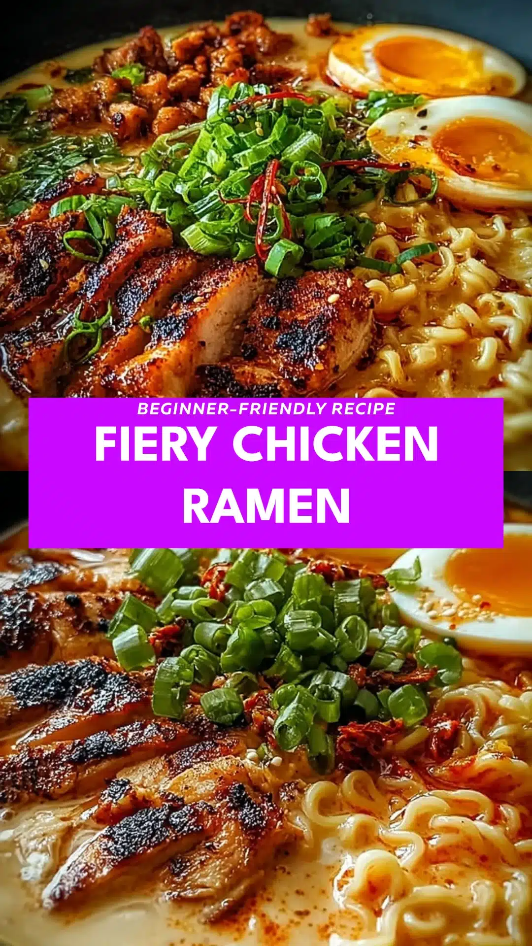 Fiery Chicken Ramen