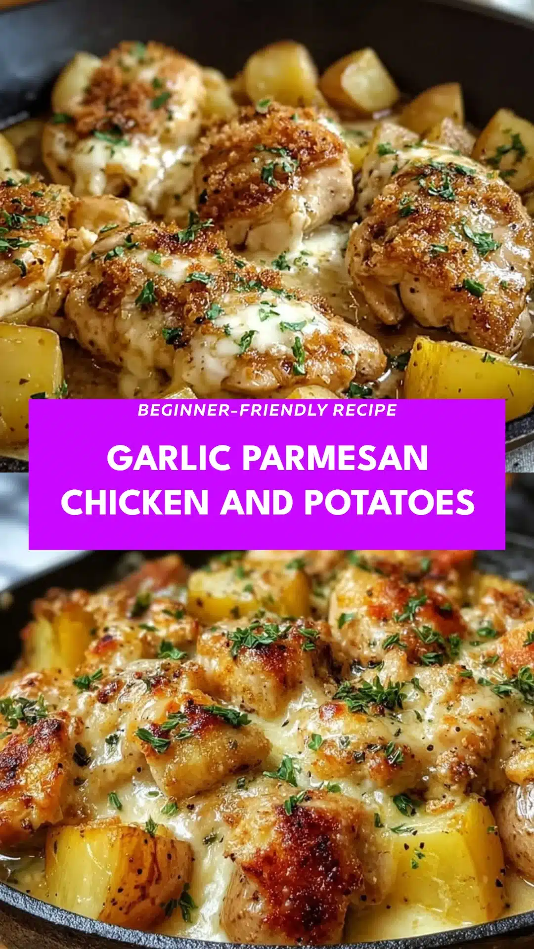 Garlic Parmesan Chicken and Potatoes