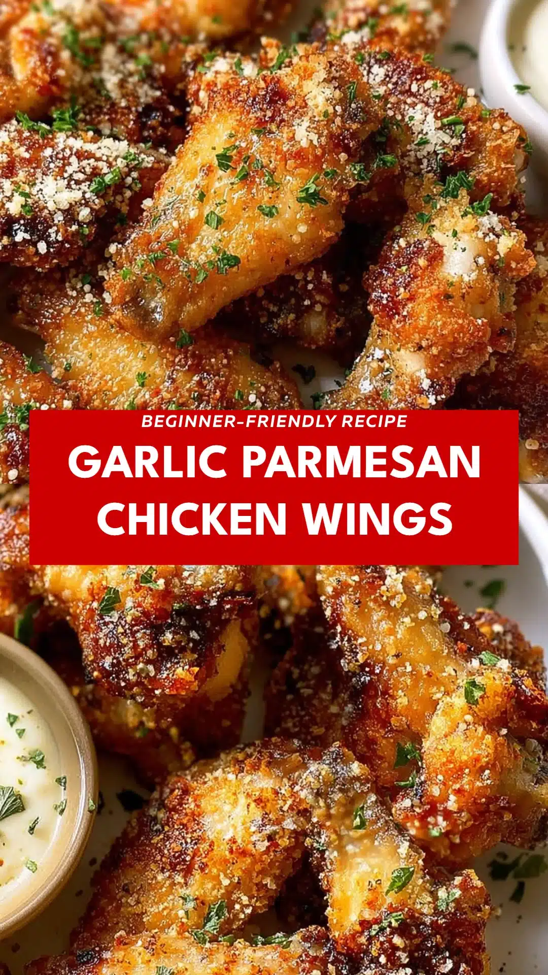 Garlic Parmesan Chicken Wings