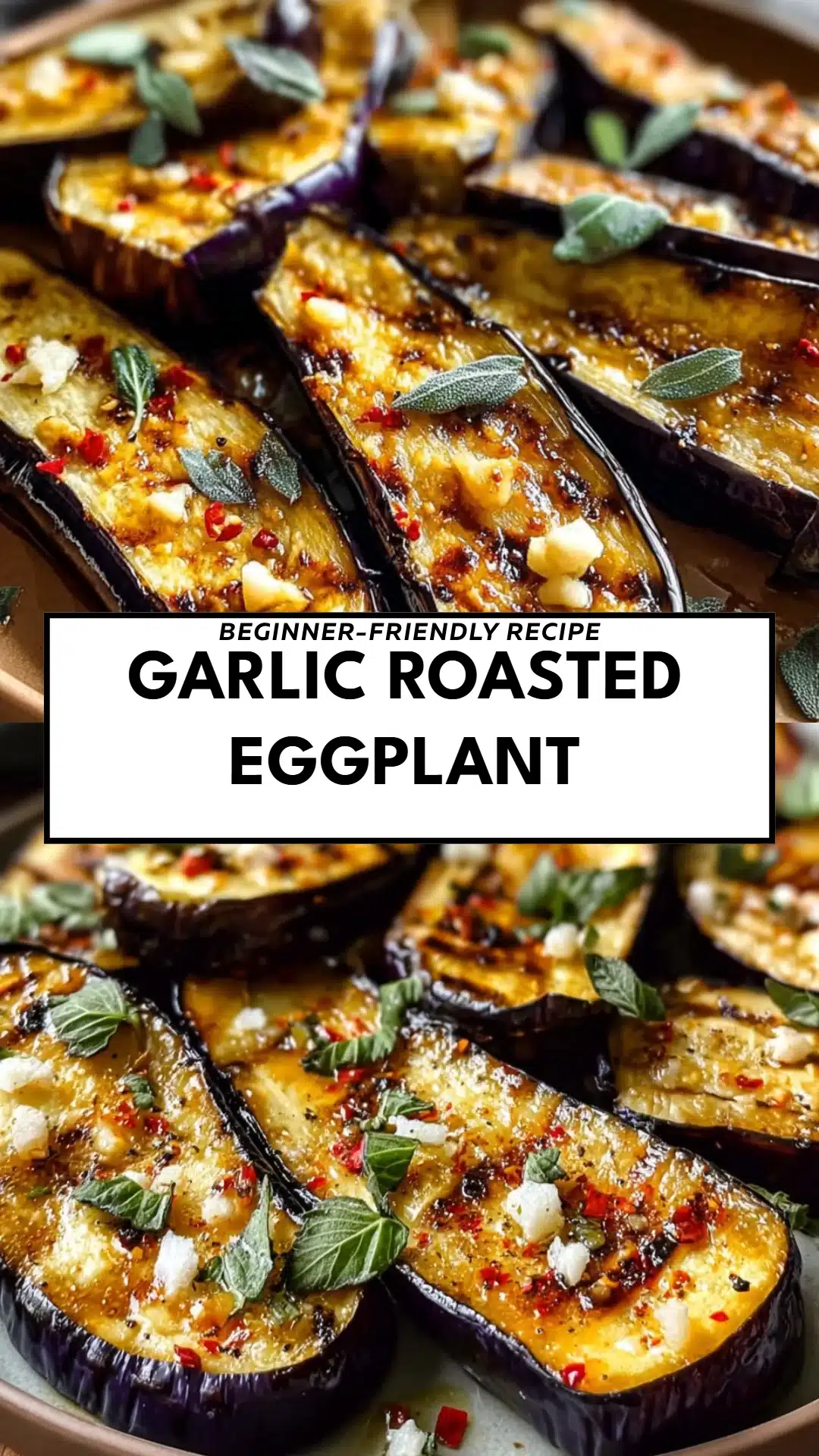 Garlic Roasted Eggplant