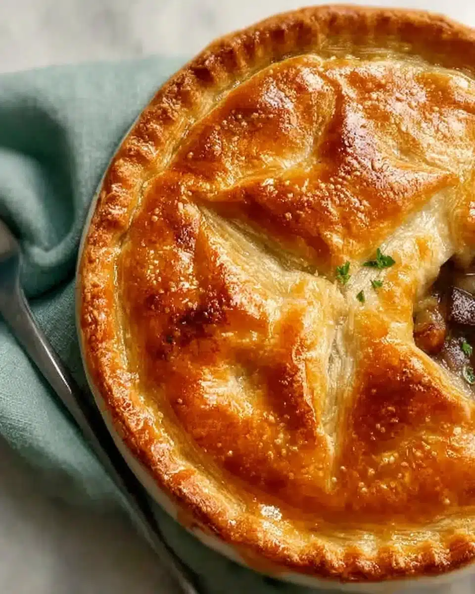 Golden Irish Stew with Puff Pastry - thegirlskitchen