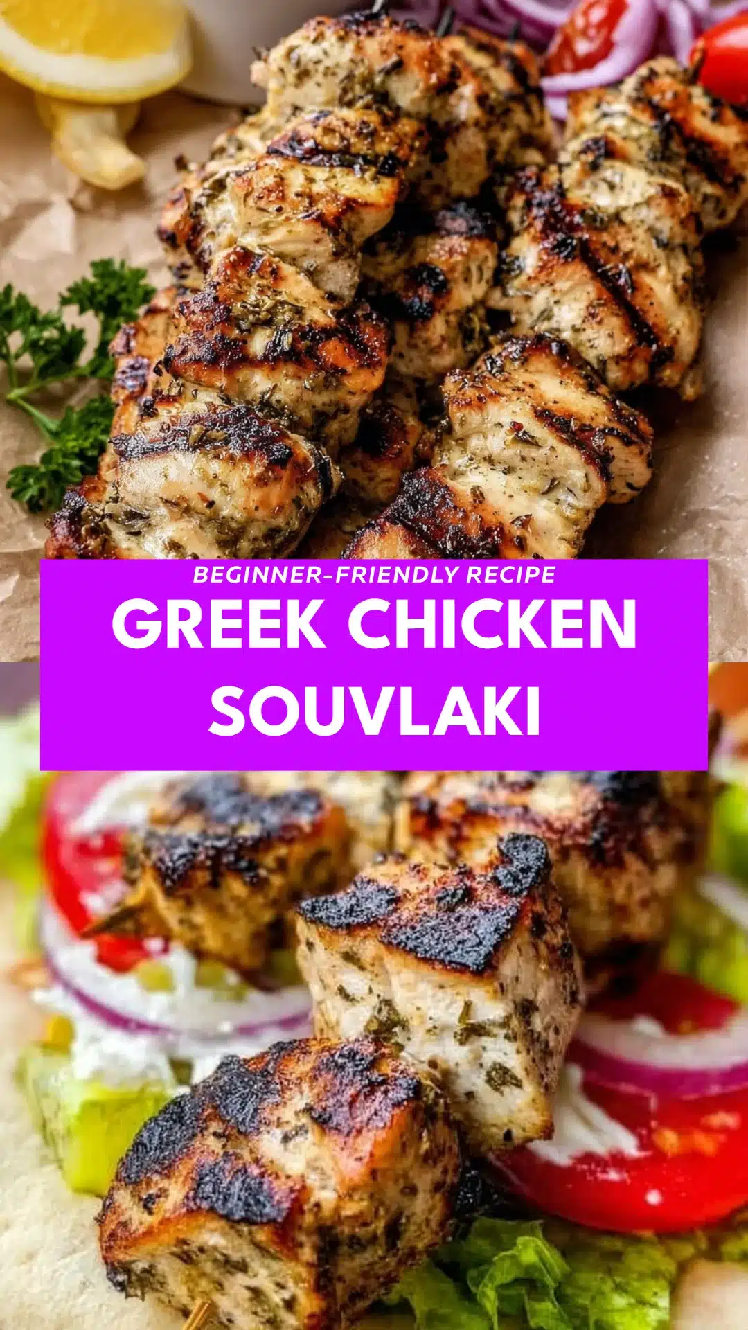 Greek Chicken Souvlaki