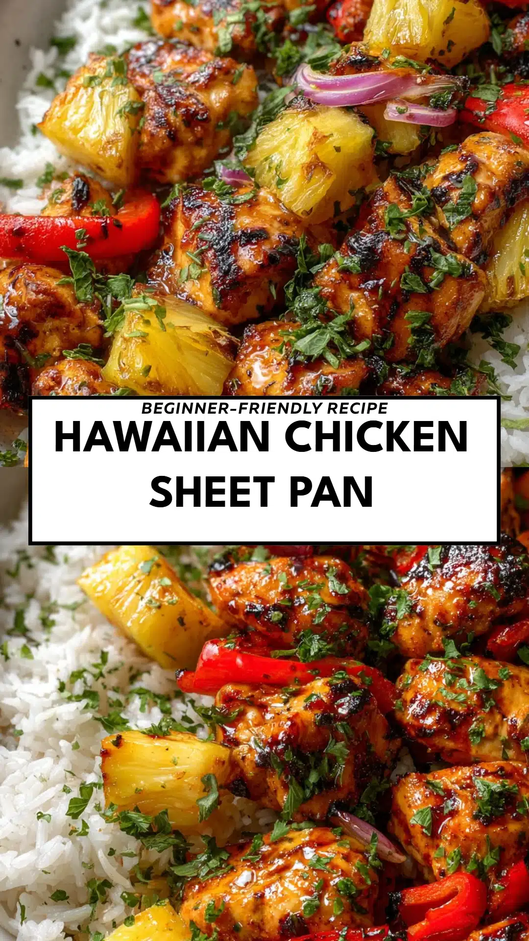 Hawaiian Chicken Sheet Pan