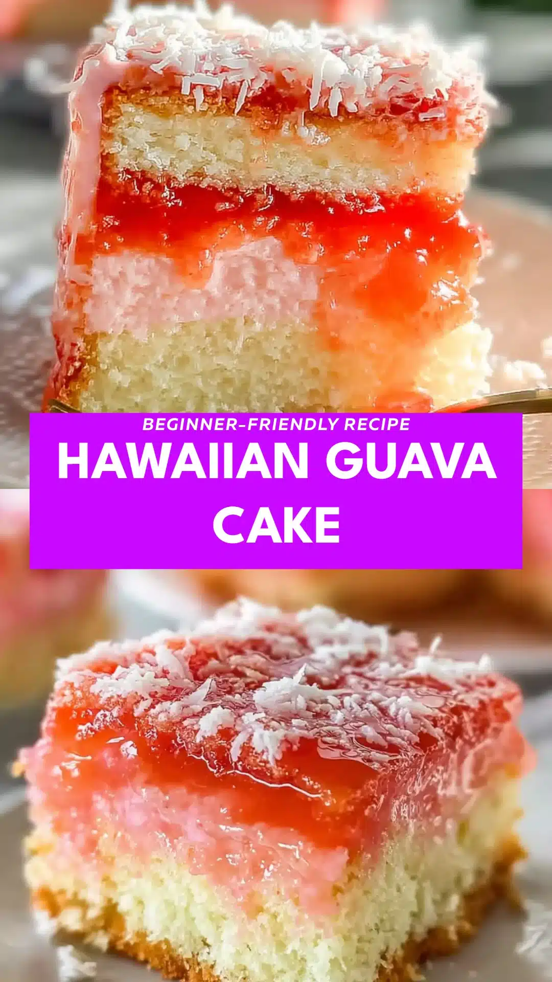 Hawaiian Guava Cake