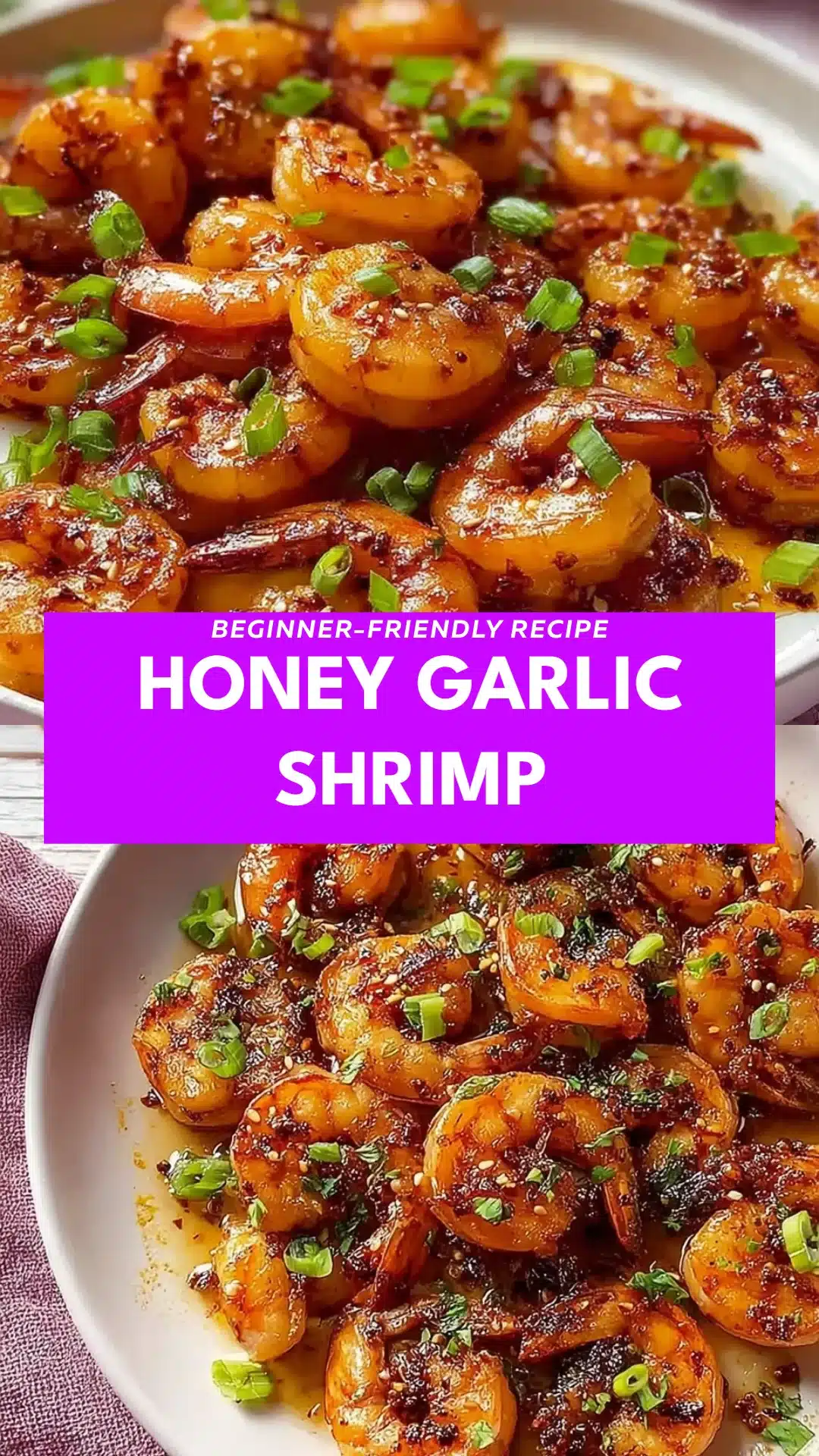 Honey Garlic Shrimp