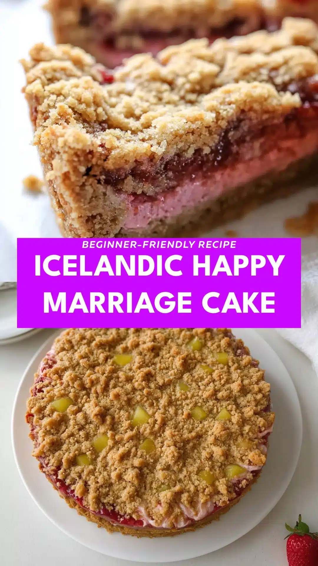 Icelandic Happy Marriage Cake