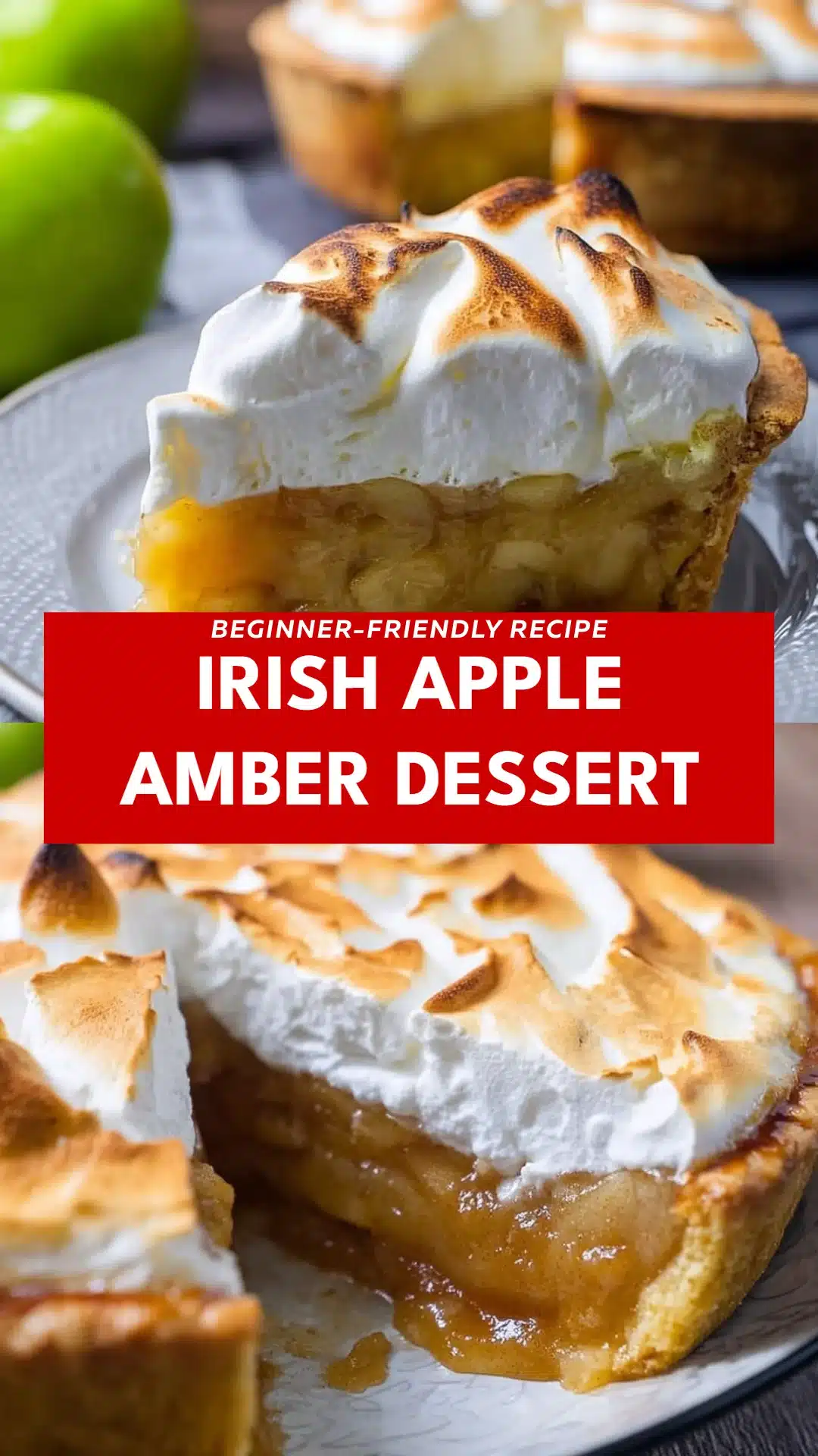 Irish Apple Amber Dessert