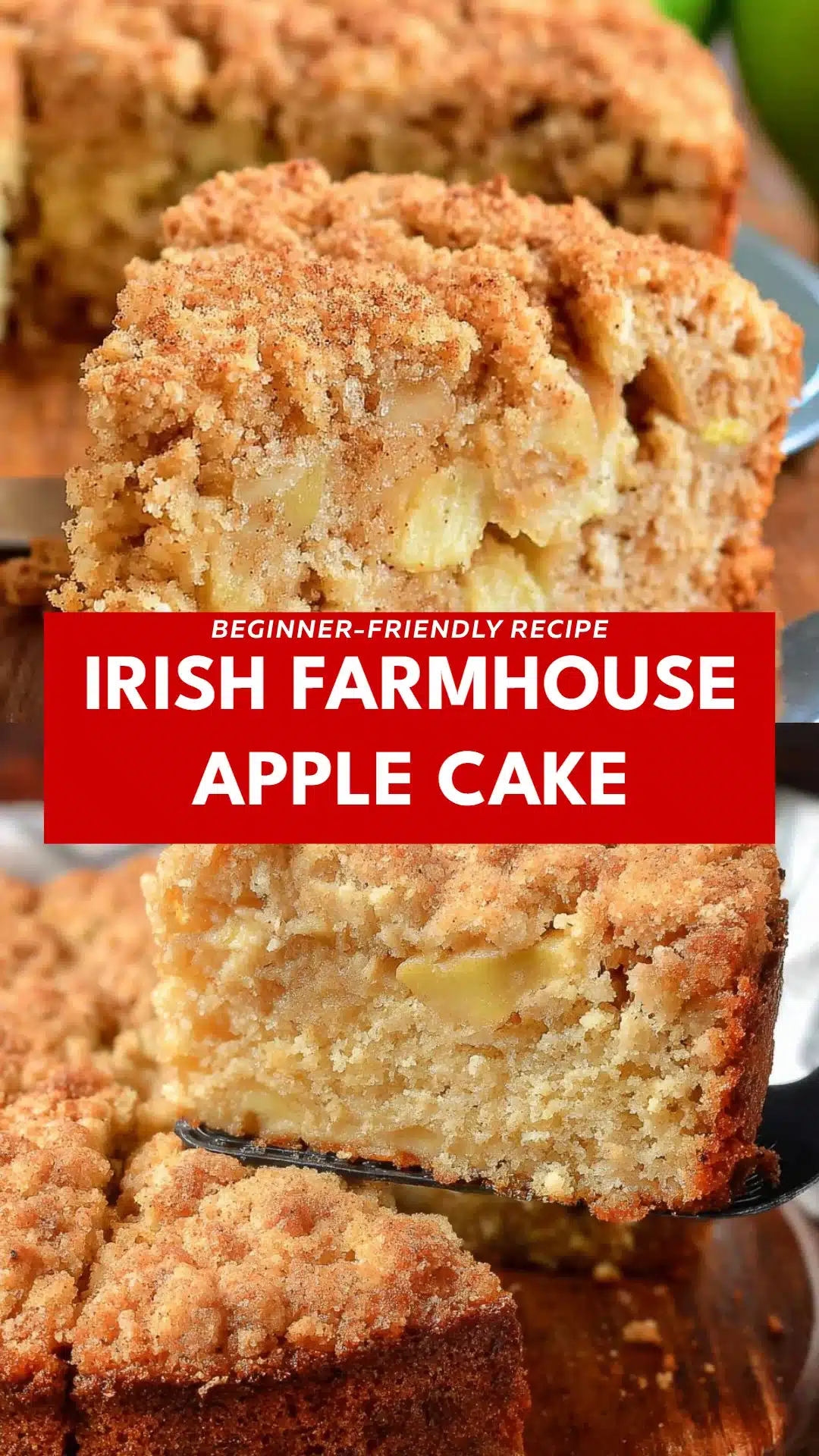 Irish Farmhouse Apple Cake