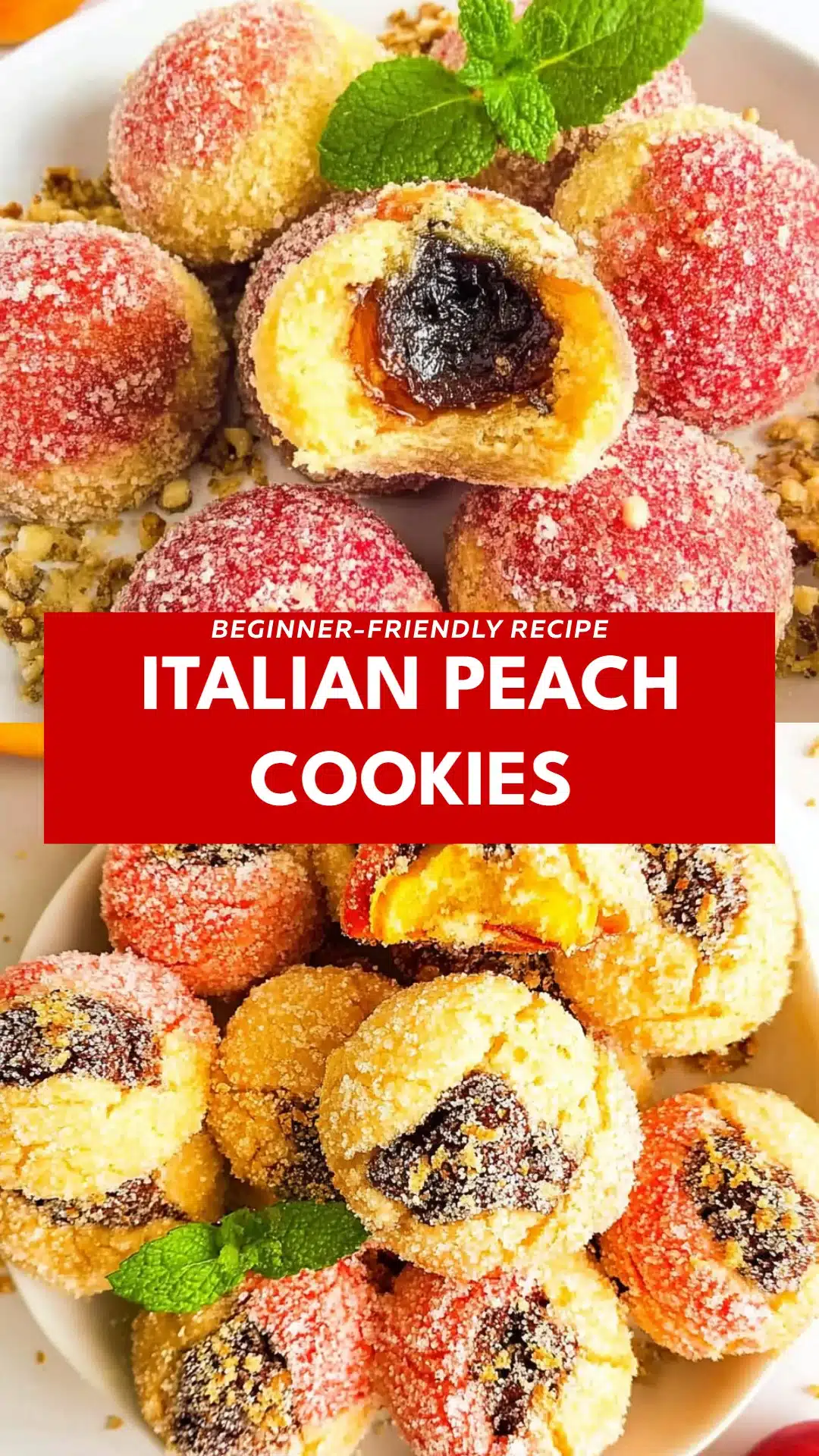 Italian Peach Cookies