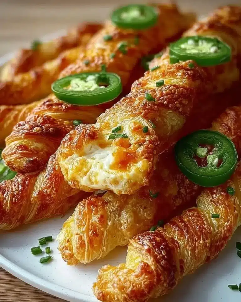 Jalapeno Popper Twists - a spicy and cheesy appetizer