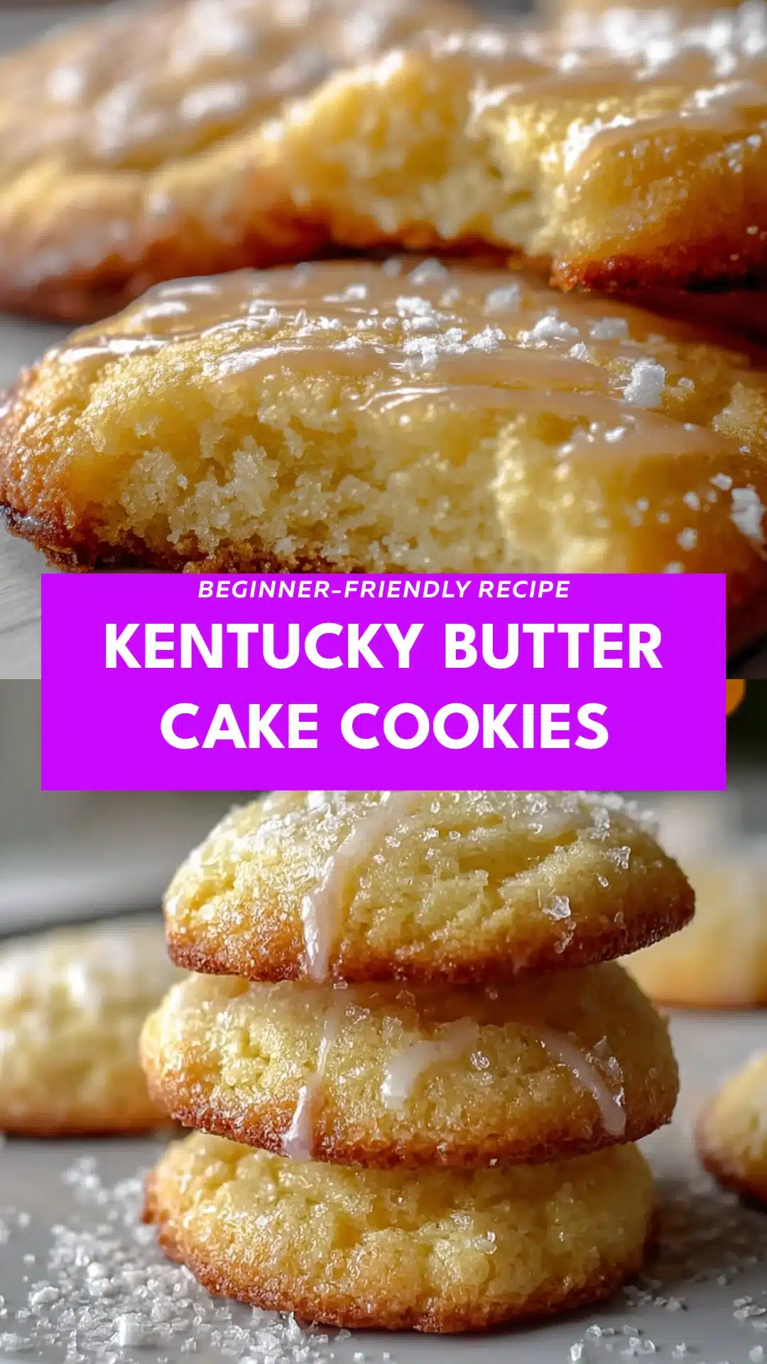 Kentucky Butter Cake Cookies