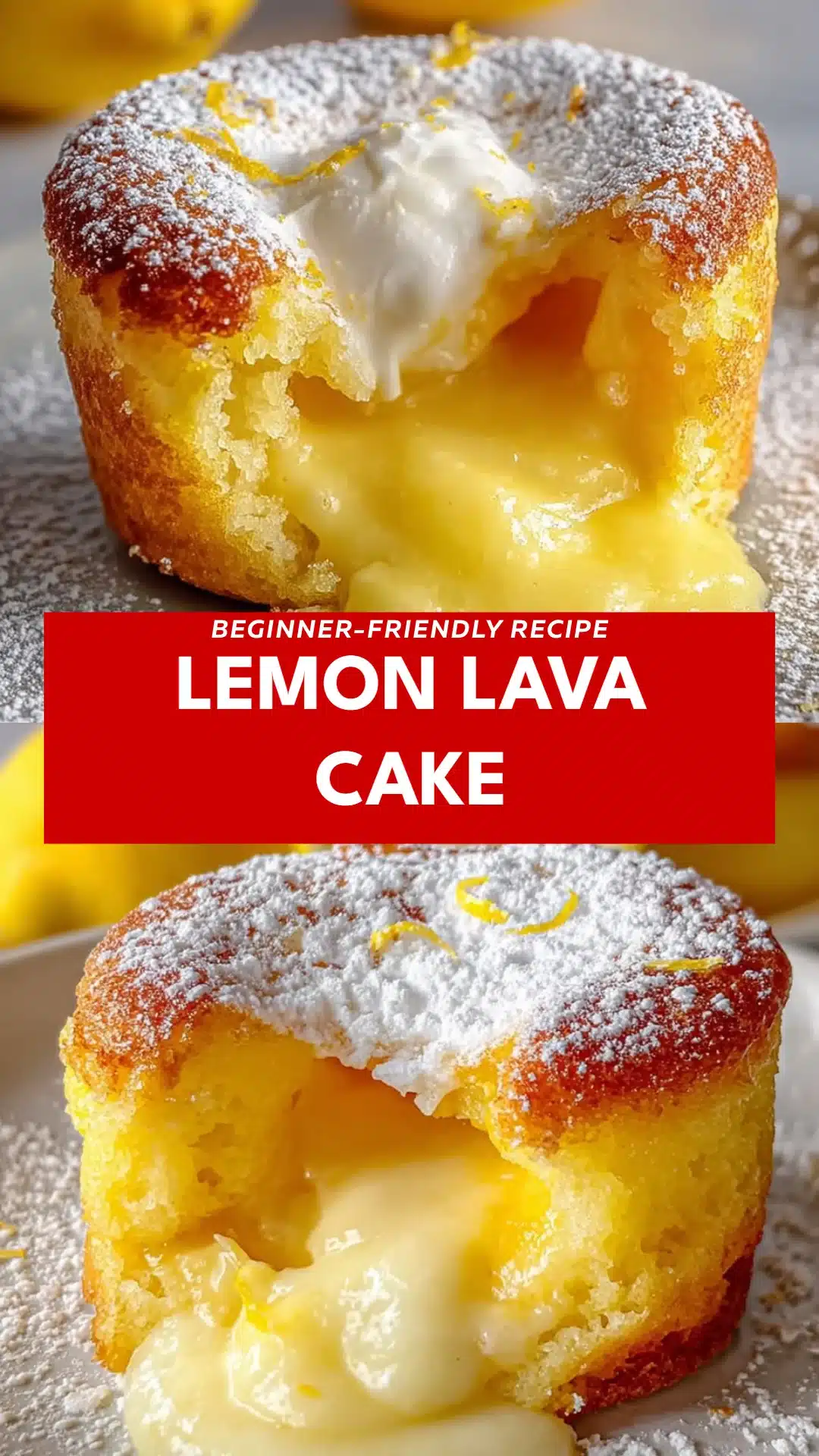 Lemon Lava Cake