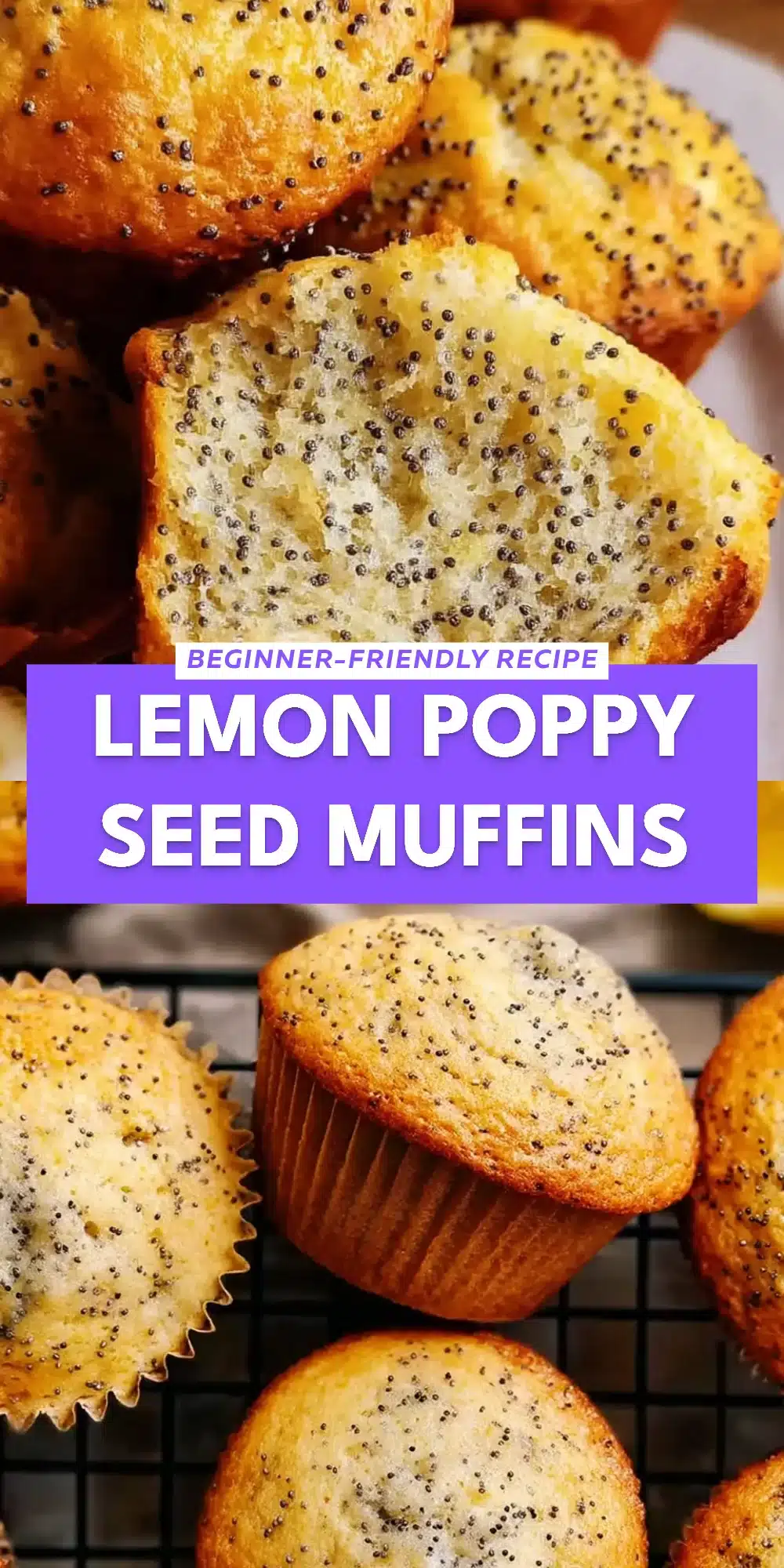 Lemon Poppy Seed Muffins
