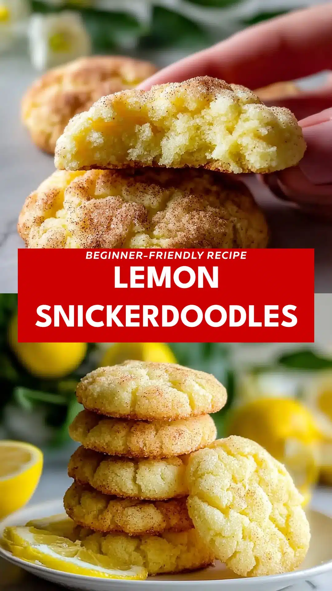 Lemon Snickerdoodles
