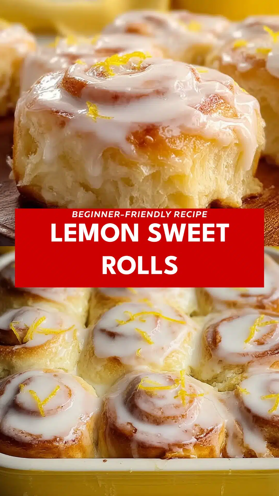 Lemon Sweet Rolls