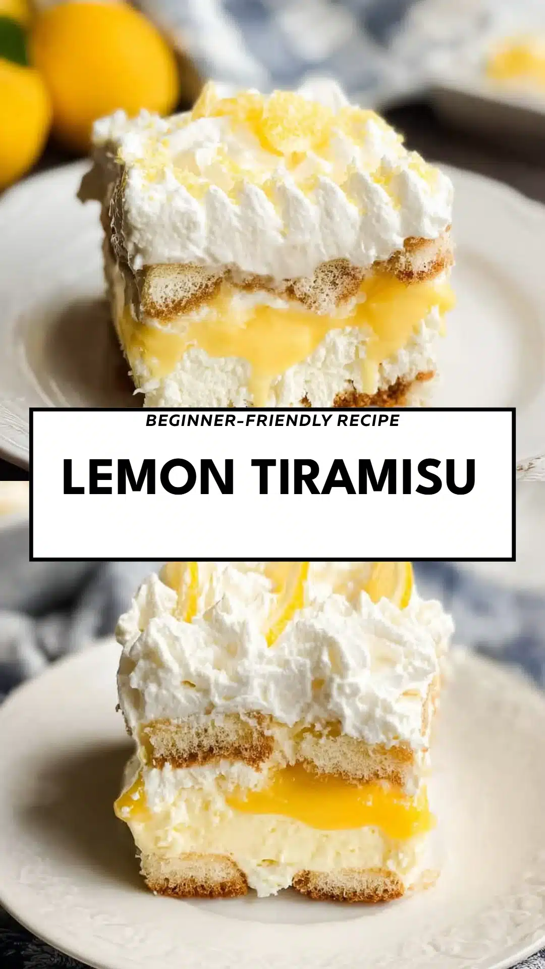 Lemon Tiramisu