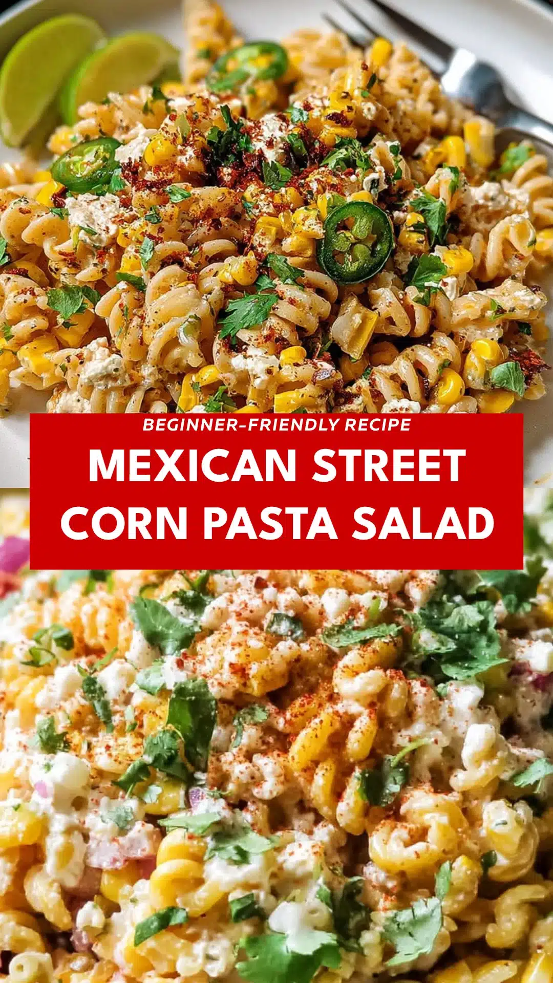 Mexican Street Corn Pasta Salad