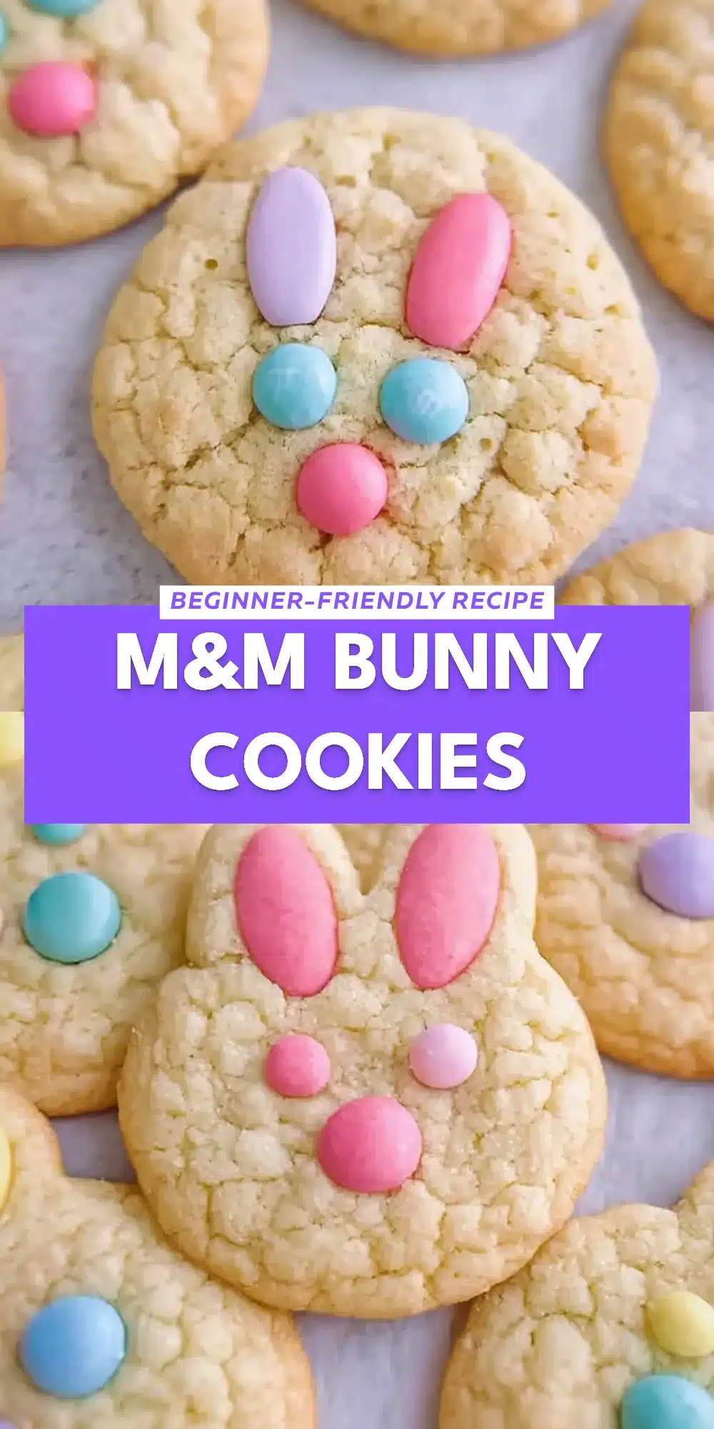M&M Bunny Cookies