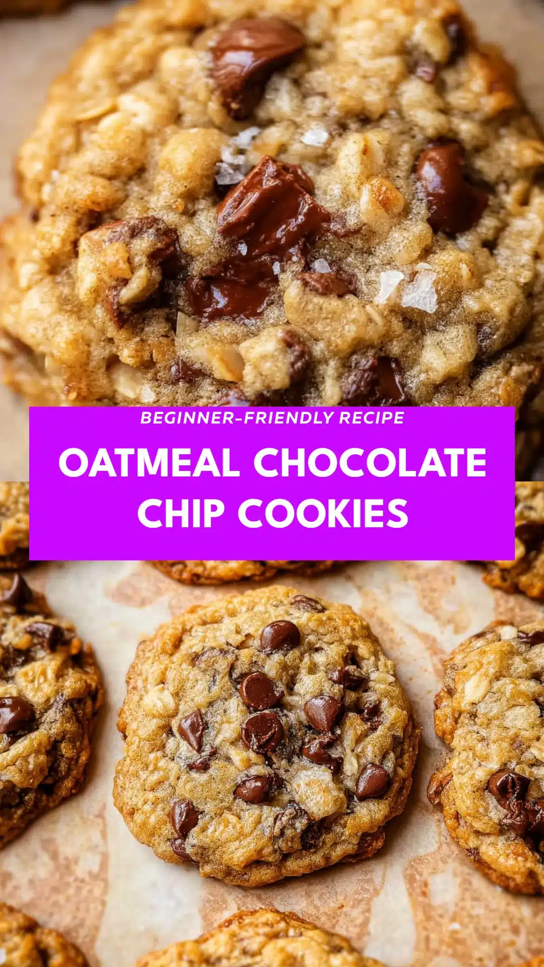 Oatmeal Chocolate Chip Cookies