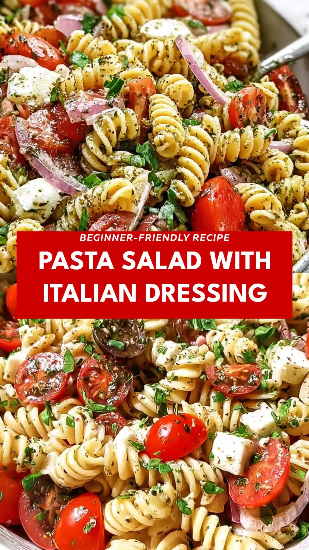 Pasta Salad with Italian Dressing