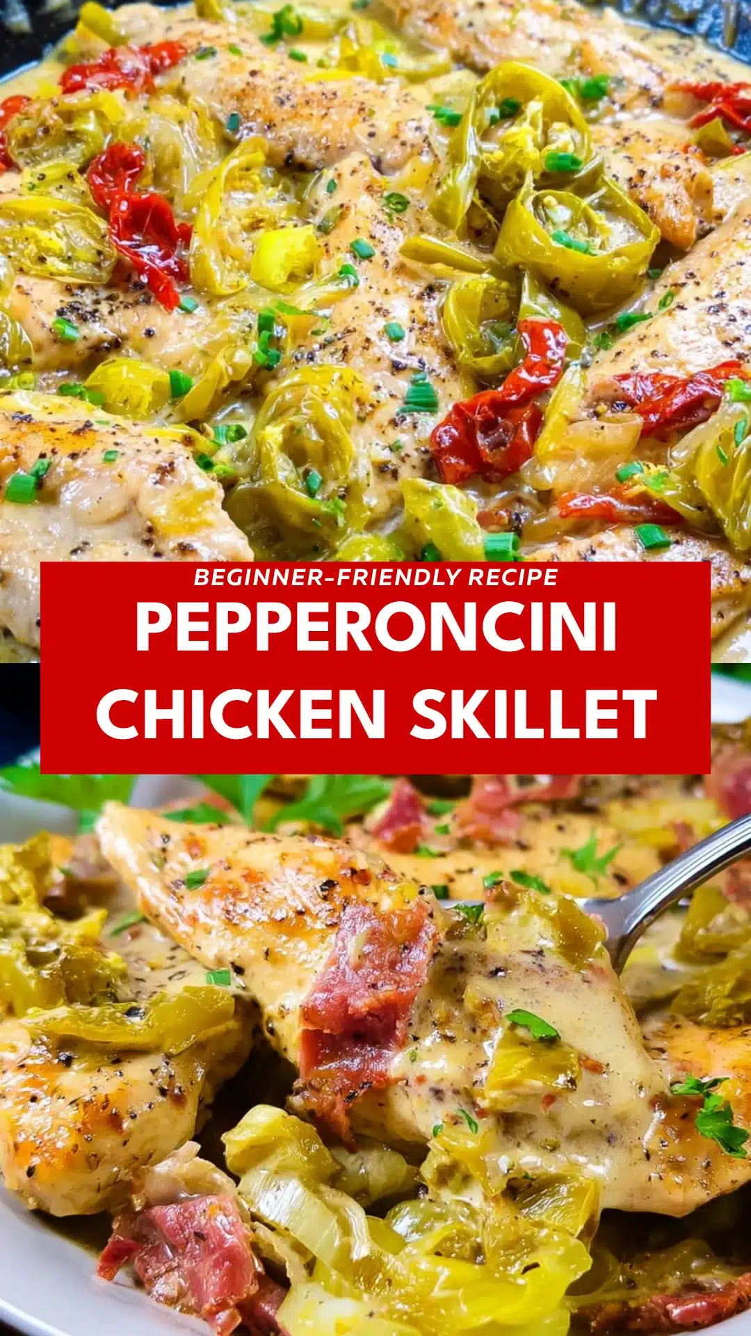 Pepperoncini Chicken Skillet