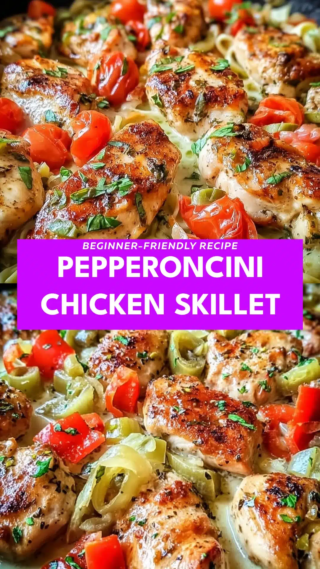 Pepperoncini Chicken Skillet