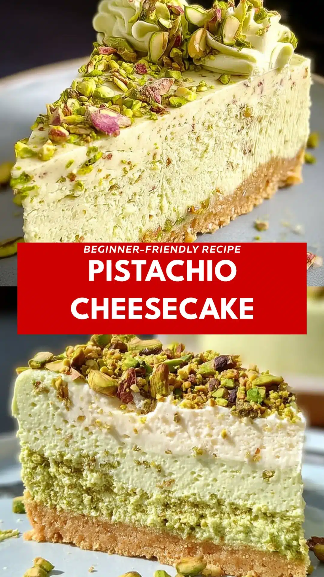 Pistachio Cheesecake